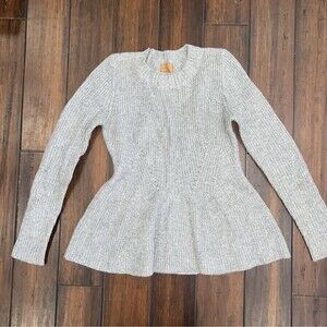 POL Women's Grey Pullover Sweater Size M